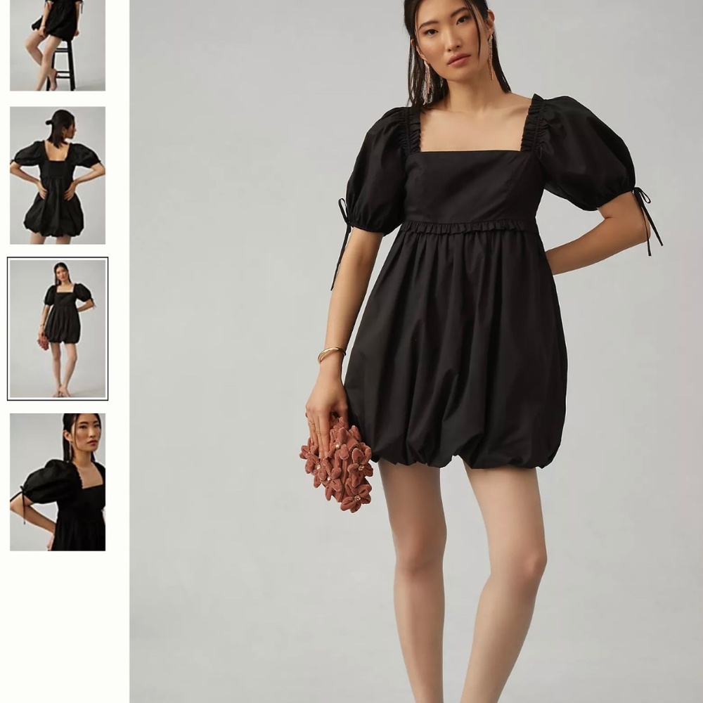 NWT Anthropologie English Factory Babydoll Mini Dress SIZE M